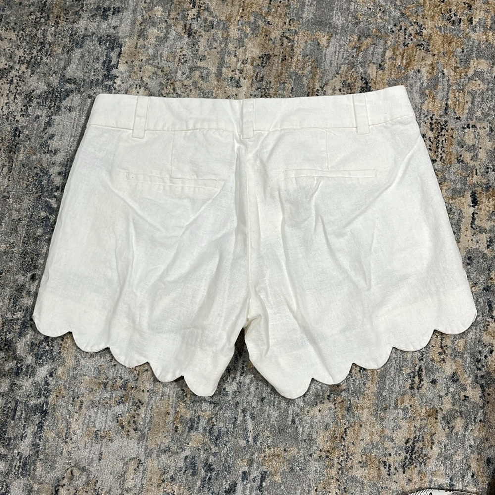 J crew linen blend shorts - size 2 - Picture 2 of 3